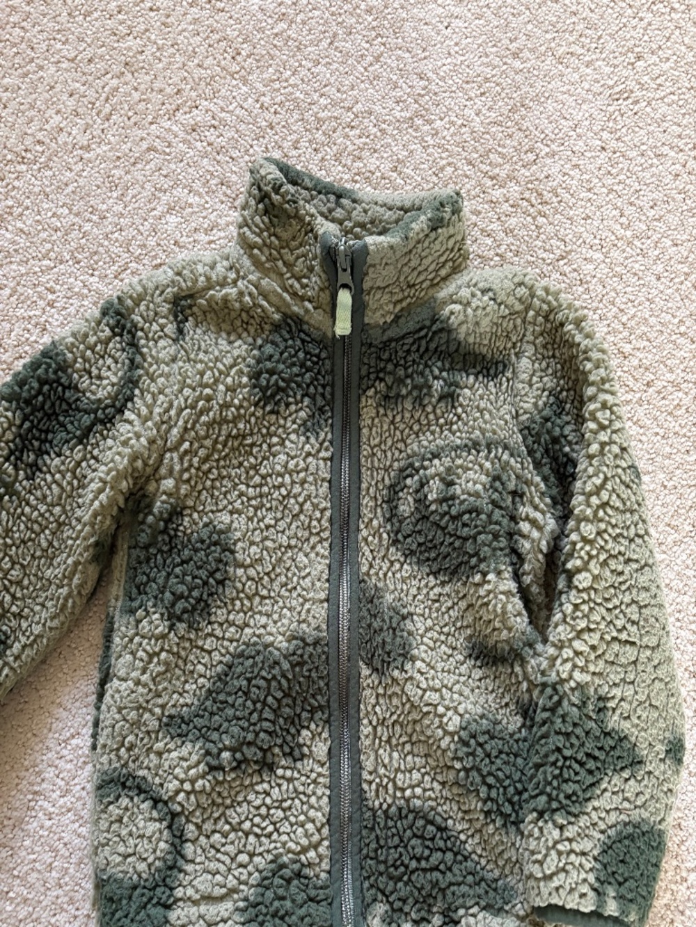 Carters dinosaur Sherpa jacket